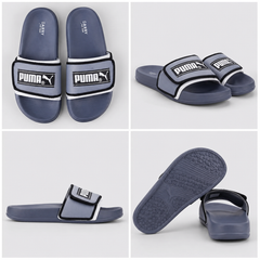 PUMA Grey Comfort Slides