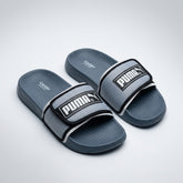 PUMA Grey Comfort Slides