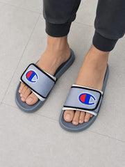 Premium Comfort Sports Slides – Grey