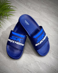 Skechers Style Premium Men’s Slippers – Navy Blue